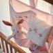 Органайзер для дитячих аксесуарів на ліжечко ROSA 38*47 рожевий фото 1