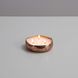 Декоративна свічка ароматична OUD & AMBER Rose Gold Tray M фото 1