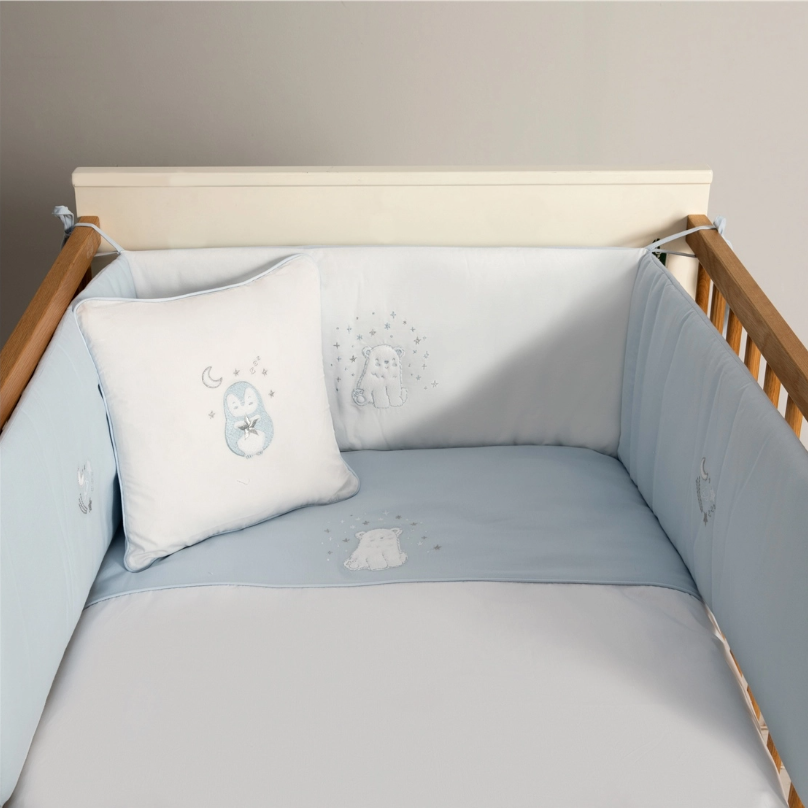 Декоративна подушка дитяча 3D аплікація 40*40 North Star біла