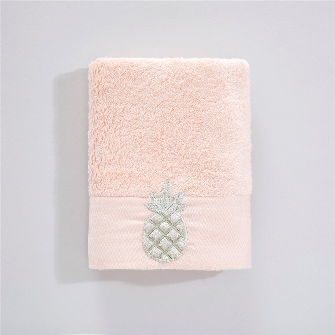 Рушник для обличчя Anna 50*90, рожево-персикове