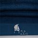 Рушник банний Сasta синій з вишивкою ручної роботи в ассортименті фото 3