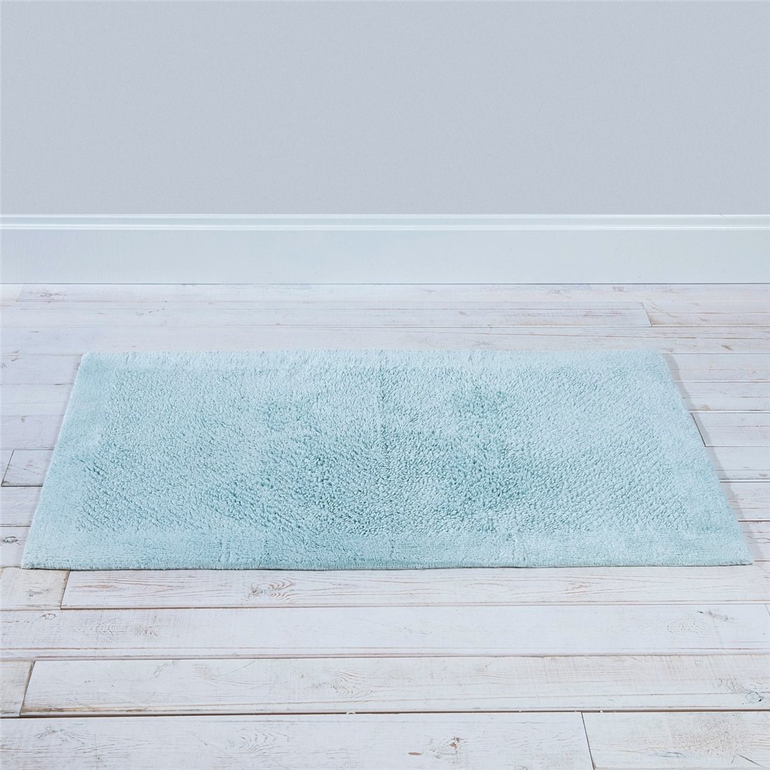 Дуже м'який килимок для ванної кімнати Malawi 60*100 блакитний