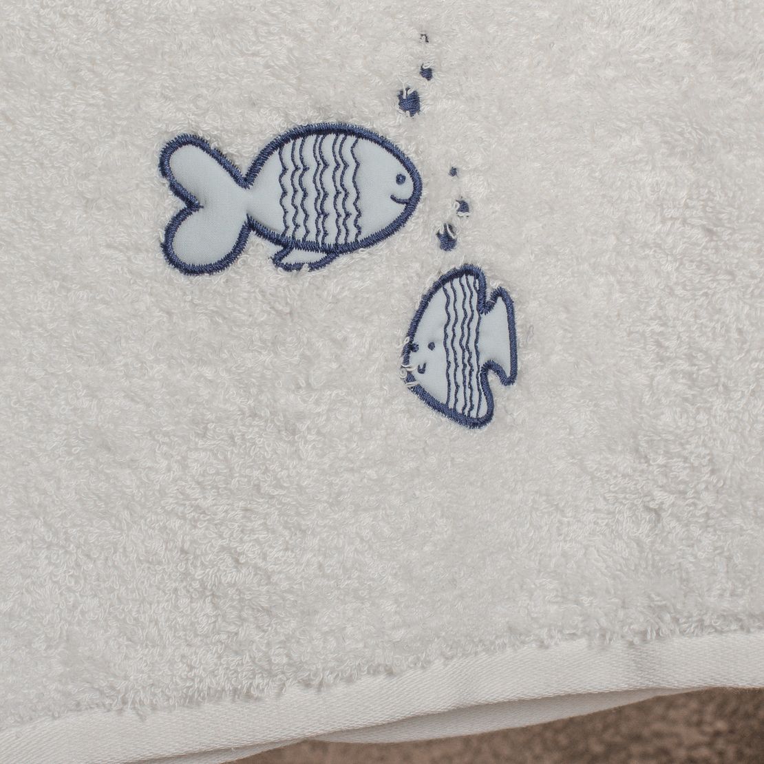 Мягкое детское банное полотенце Marine