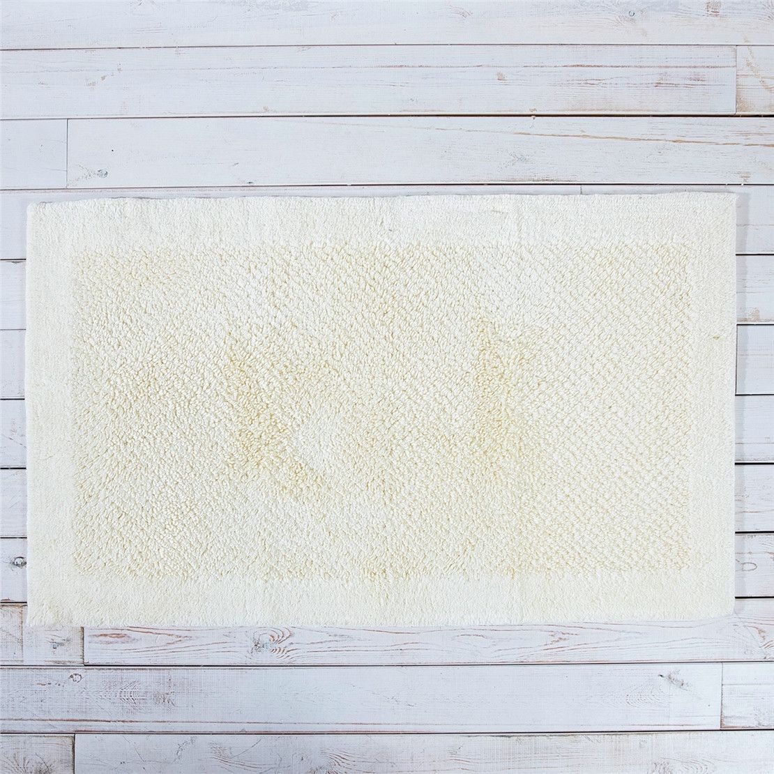 Дуже м'який килимок для ванної кімнати Malawi 60*100 світло-жовтий