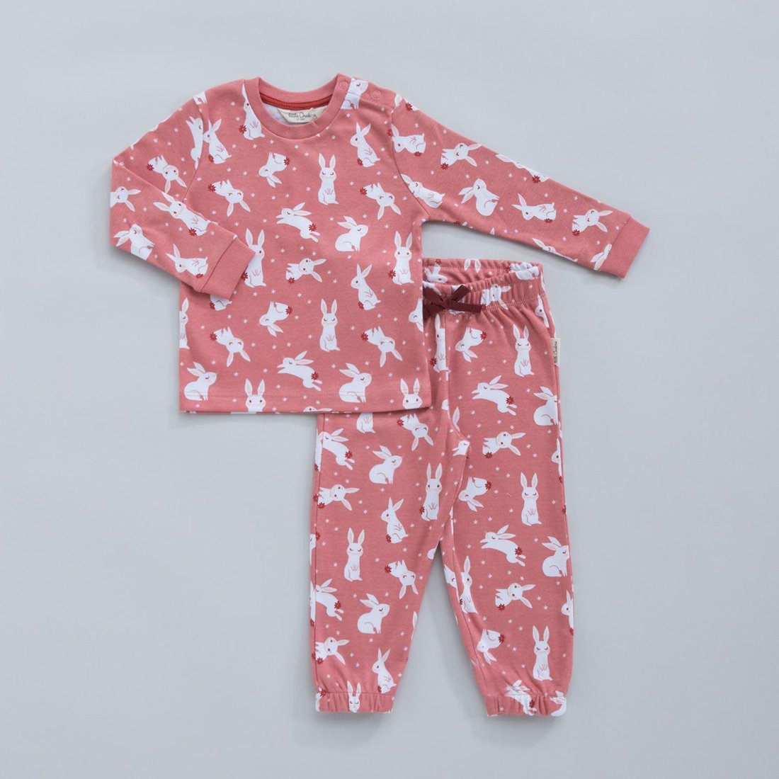 Дитяча піжама RABBIT 5-6 років, рожева з кроликами
