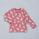 Детская пижама RABBIT 4-6 лет, розовая с кроликами фото 4