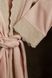 Халат махровый женский розовый DELMA размер S фото 3