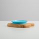 Деревянная тарелка из бамбука на присоске Кролик + ложечка фото 2