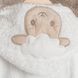 Детский банный халат Lamb белый c капюшоном баранчик фото 6