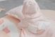 Детское махровое пончо c крылышками Swan розовое фото 8