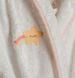 Дитячий махровий халат Rainbow для дівчинки з аплікацією Веселка єдинорога 7-8 років фото 3