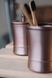 Набор аксессуаров для ванной Vella алюминий, розовое золото, 6 предметов фото 8