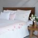 Декоративная подушка кружевная розовая 100% лен 35*55 Berit фото 4