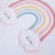 Набір для новонароджених універсальний Rainbow, білий, 50-56 см, 6 одиниць фото 4