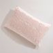 Декоративна подушка з мереживом рожева 100% льон 35*55 Berit фото 2