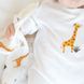 Набор для новорожденных универсальный Safari, белый, 50-56 см, 6 единиц фото 5