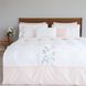 Декоративная подушка кружевная розовая 100% лен 35*55 Berit фото 5