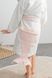 Детский халат Mermaid 3-4 года бело-розовый фото 2
