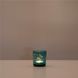 Підсвічник скляний бірюзовий NICANOR M 10*12.5 Рибки фото 1