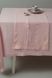 Скатертина JOEL 170*280 натуральний льон 100% рожевий фото 2