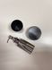 Набор аксессуаров для ванной Kiara из нержавеющей стали, 3 предмета, графіт фото 8