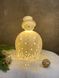Новорічна настільна порцелянова лампа-нічник Сһакга Home ручна робота, з регулюванням кольору освітлення фото 1