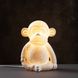 Настільна порцелянова лампа-нічник "Мавпочка", ручна робота, з регулюванням кольору освітлення - 16 кольорів! фото 1