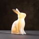 Настільна порцелянова лампа-нічник "Кролик" Chakra Home, з регулюванням кольору освітлення - 16 кольорів! фото 1