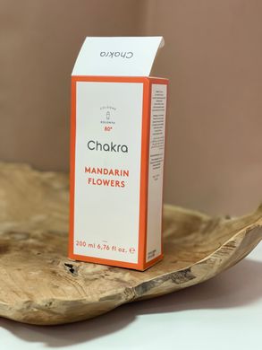 Санітайзер для рук ароматизований 80% спирту Mandarin Flowers