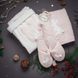Дитячий халат для дівчинки Rosa білий c 3D Кроликом і ручною вишивкою фото 3