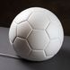 Настільна порцелянова лампа-нічник "Футбольний м'яч", ручна робота, з регулюванням кольору освітлення 16 кольорів! фото 2