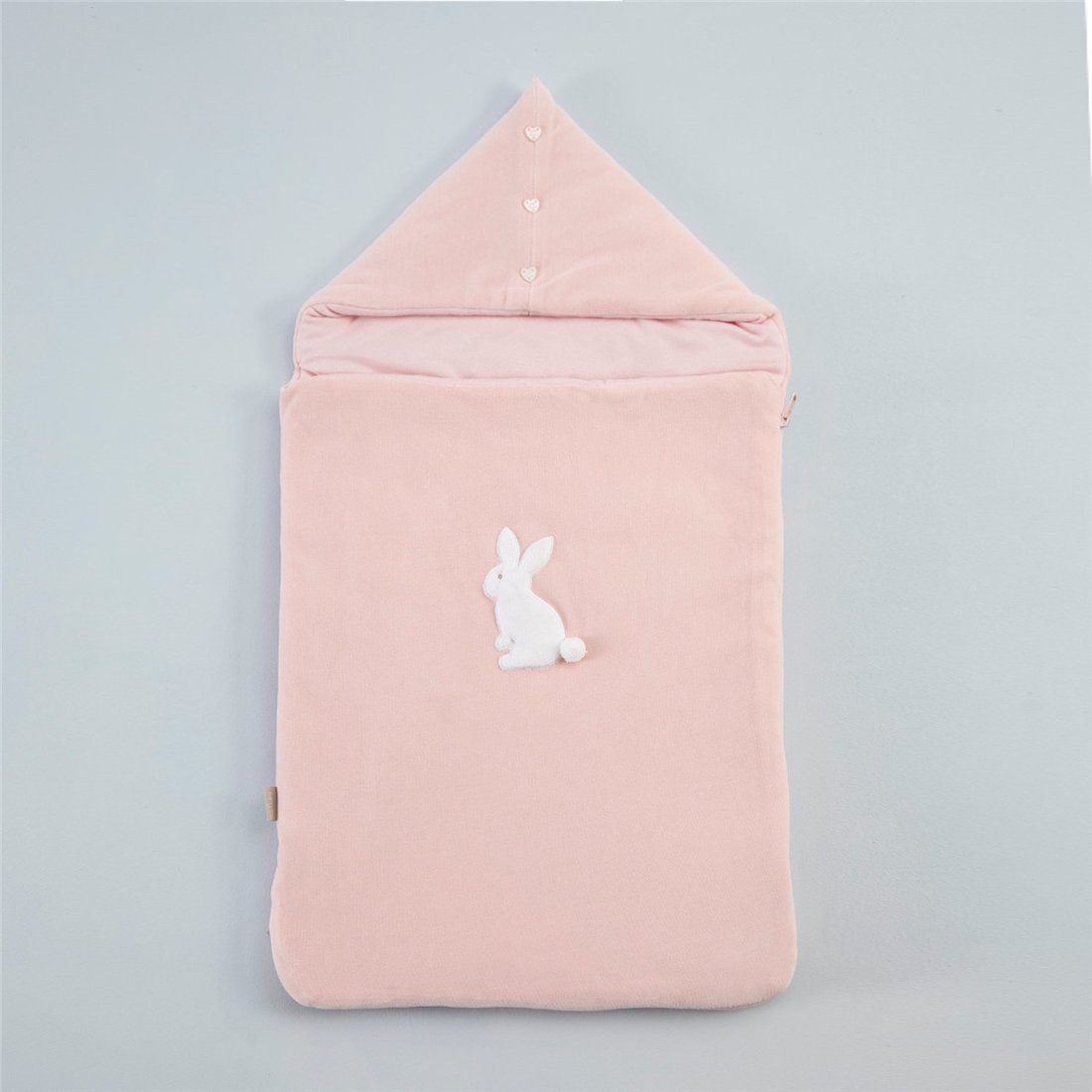 Детский спальный мешок для сна Rosa, 44*74 розовый