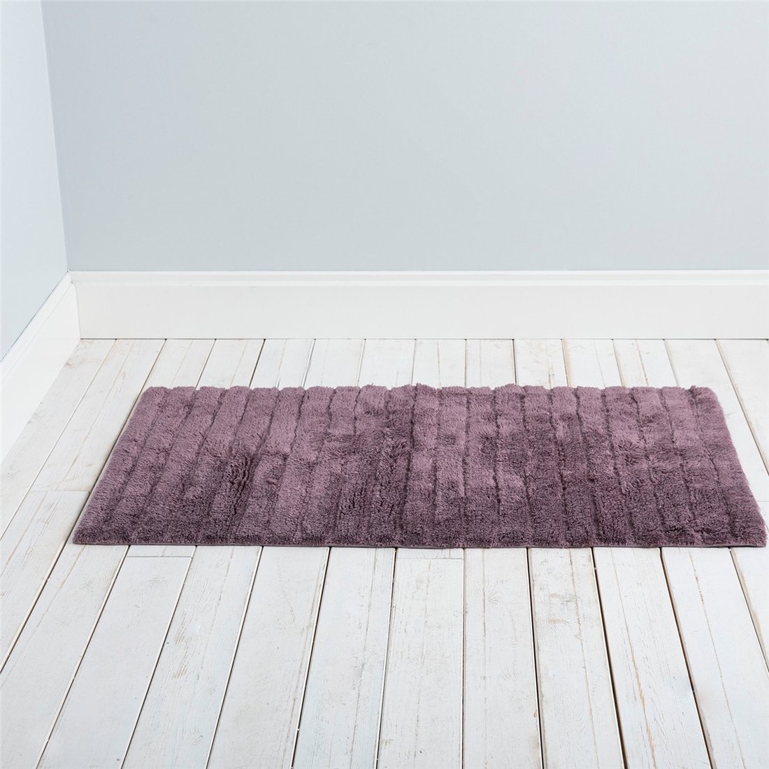 Очень мягкий коврик для ванной комнаты Arena 60*100 см бордовый