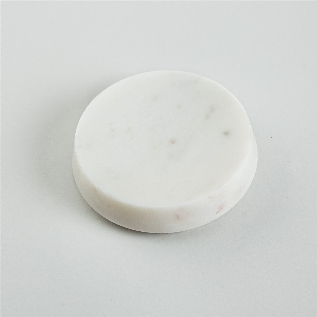 Набір аксесуарів з натурального мармуру для ванної Lassandra, білий, 3 предмета