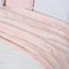 Покрывало на кровать розовое с белым рисунком веточки BAHA Хлопок 280x260 см фото 2