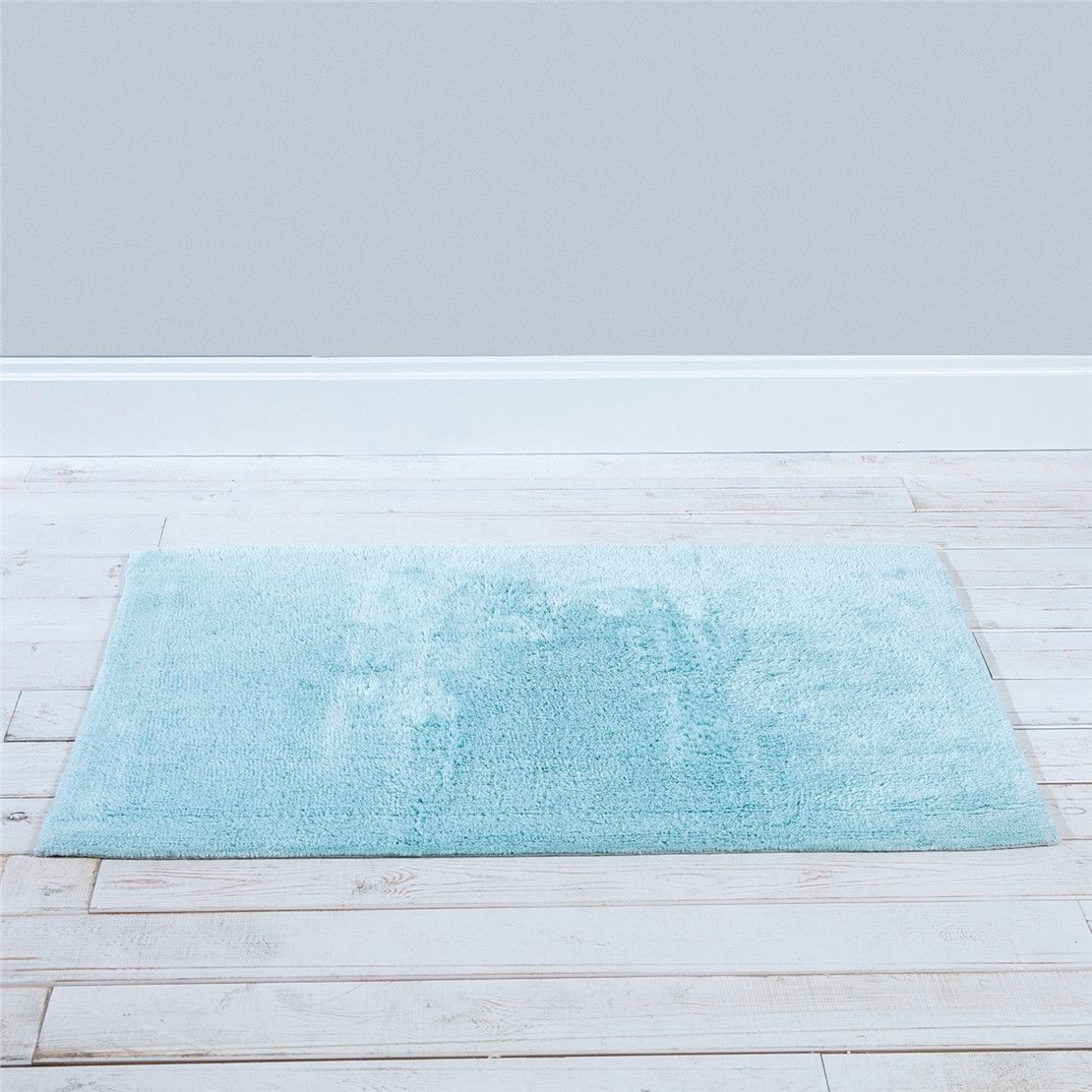 Дуже м'який килимок для ванної кімнати Bamboo 70*130 блакитний