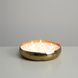Ароматическая декоративная свеча OUD & AMBER Gold Tray в размерах фото 1