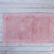 Дуже м'який килимок для ванної кімнати Malawi 70*130 рожевий фото 2