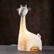 Настільна порцелянова лампа-нічник "Жираф", ручна робота, з регулюванням кольору освітлення 16 кольорів! фото 1