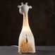 Настільна порцелянова лампа-нічник "Жираф", ручна робота, з регулюванням кольору освітлення 16 кольорів! фото 3
